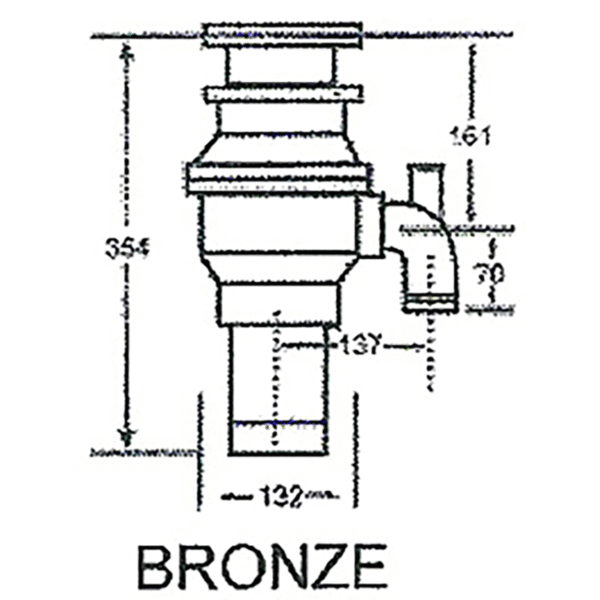 Panda Bronze Dimensions